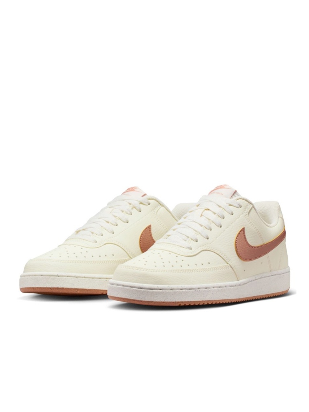 NIKE WOMENS COURT VISION LOW NEXT NATURE SNEAKER